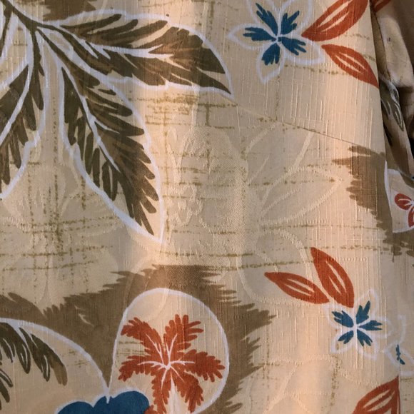 Tommy Bahama women's New light yellow Silk top Size XL 16 - Picture 6 of 8